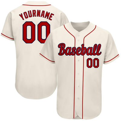 Custom Baseball Jersey Shirt with Custom Team Logo