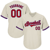 Custom Button Down Baseball Jersey Stitched Printed for Baseball Moms