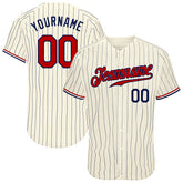 Regular Fit Custom Baseball Jersey with Name and Number