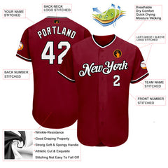 Custom Baseball Team Uniform with Team Logo and Number for Holiday Gift