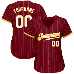 Oversized Custom Baseball Team Uniform with Personalized Name Number
