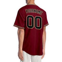 Custom Team Baseball Jersey with Personalized Name Number