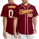 Custom Baseball Shirt with Team Logo and Number
