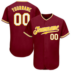 Custom Baseball Shirt with Player Name and Number for Team Captains