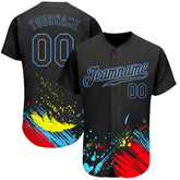 Custom Button Down Baseball Jersey with Personalized Name Number for Cheer Squad