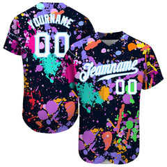 Custom Baseball Team Jersey with Custom Text and Number for Practice Wear