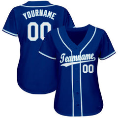 Personalized Style Custom Button Down Baseball Jersey with Personalized Team Logo