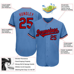 Custom Button Down Baseball Jersey with Name Number and Logo for Graduation Gift