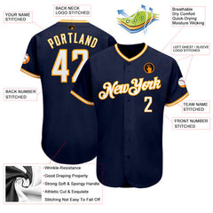 Custom Baseball Uniform with Custom Name Number for Fan Groups