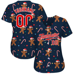 Striped Custom Baseball Jersey with Custom Text and Number