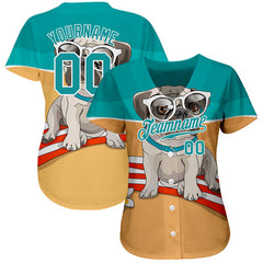 Solid Custom Baseball Jersey Shirt with Name and Number