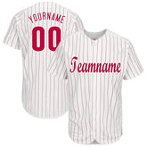 Custom Button Down Baseball Jersey with Player Name and Number