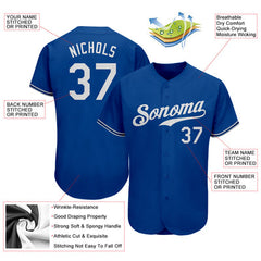 Custom Baseball Team Uniform with Custom Name Number for Player Gift