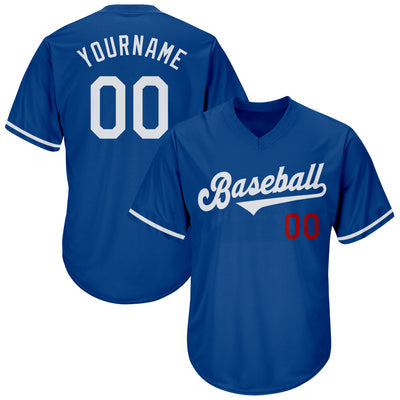 Custom Baseball Team Jersey Regular Fit with Team Logo and Number
