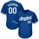 Family Matching Custom Button Down Baseball Jersey with Player Name and Number