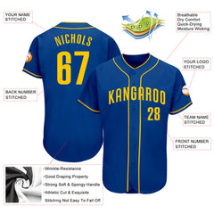 Custom Baseball Team Jersey with Custom Text and Number