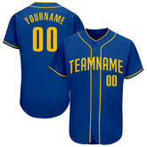 Custom Baseball Team Jersey with Custom Text and Number