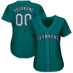 Custom Button Down Baseball Jersey with Name and Number for Class Reunion Groups