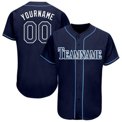 Custom Button Down Baseball Jersey Embroidered Name Number