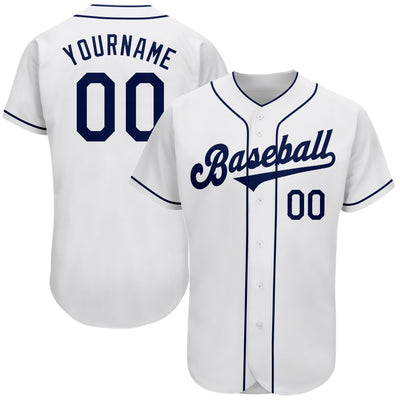 Solid Custom Baseball Jersey Shirt with Name and Number