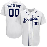 Custom Baseball Shirt with Player Name and Number