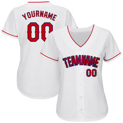 Varsity Style Custom Baseball Uniform with Player Name and Number