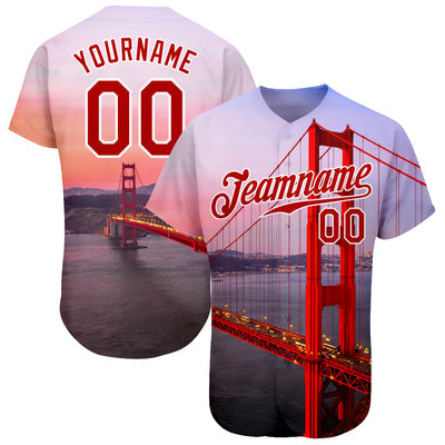 Custom Button Down Baseball Jersey with Personalized Name Number for College Teams