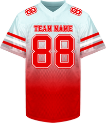 Personalized Football Team Jersey with Team Name and Player Number Stitched Printed