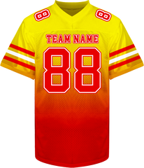 Custom Football Jersey with Name Number and Logo for Parents and Kids