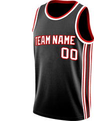 Custom Basketball Shirt Embroidered and Printed with Custom Names and Numbers for Team Celebration