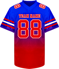 Stitched Printed Name Number Personalized Football Team Jersey with Custom Team Logo