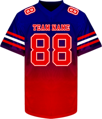 Personalized Team Football Jersey Loose Fit for Men Women Kids