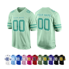 Custom Game Day Football Jersey with Team Name and Logo