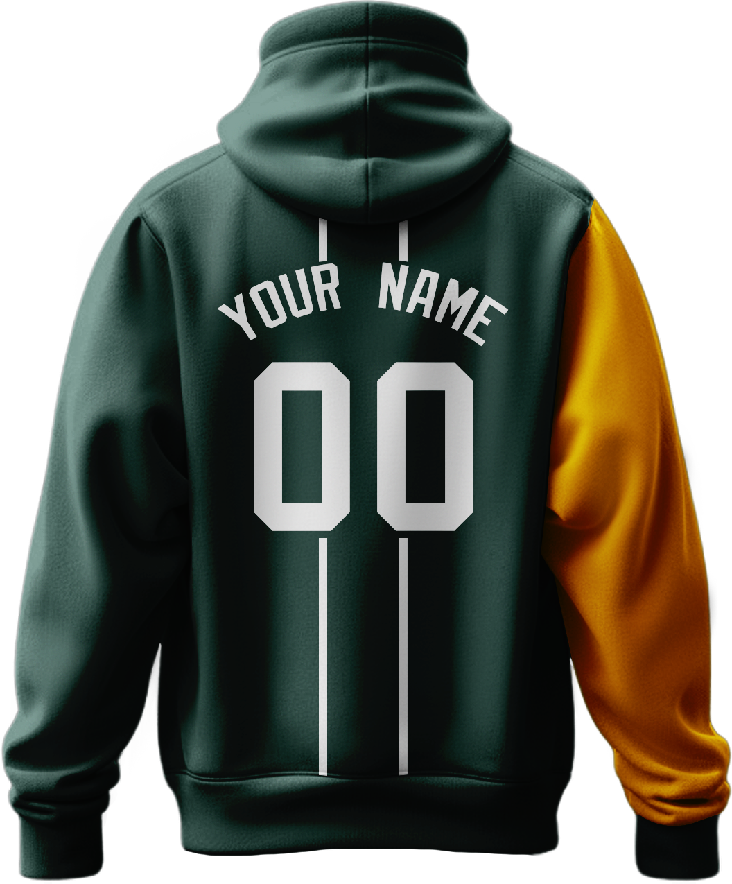 Personalized Printed Hoodie for Trade Show with Printed Logo Name Text