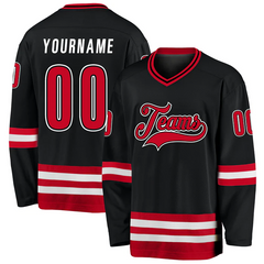 Custom Hockey Jersey with Team Name and Logo Hockey Gift with Player Name Number Team Logo for Game Day and Gifts
