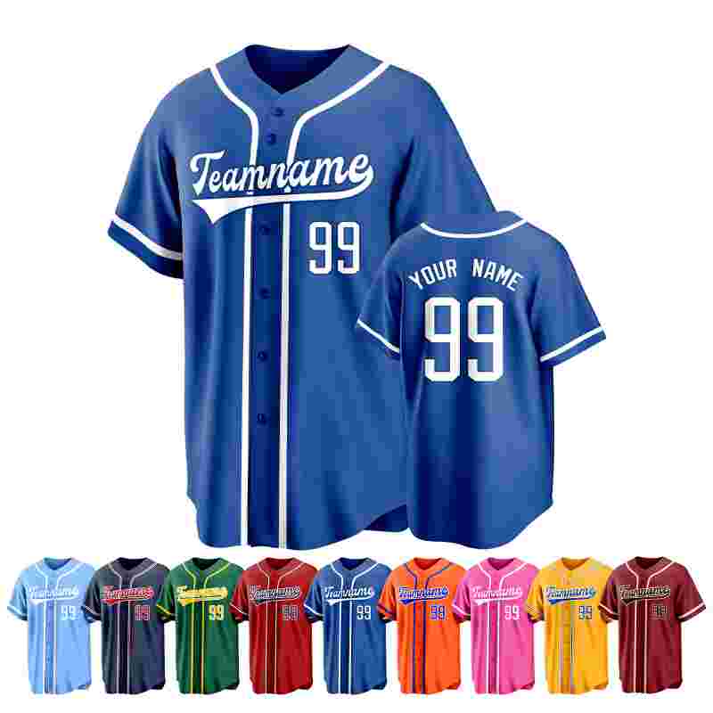 Custom Baseball Jersey Shirt for Softball Teams