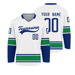 Custom Hockey Practice Jersey Sporty Stitched Printed Name Number with Stitched Printed Name Number Logo for Team Uniforms