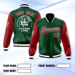 Custom Logo Jacket with Chest Logo Design Printed and Embroidered for Community Teams