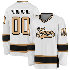 Custom Hockey Uniform for Youth Players and Family Game Day Outfit with Personalized Name Number Logo for Teams Players and Fans