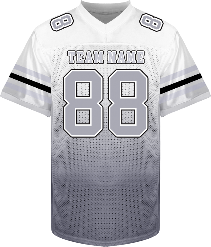 Custom Football Game Jersey Shoulder Number Stitched Printed Custom Design