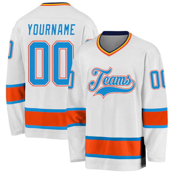 Custom Ice Hockey Team Jersey with Team Name and Player Number Hockey Gift with Personalized Player Details for Teams Families and Fans