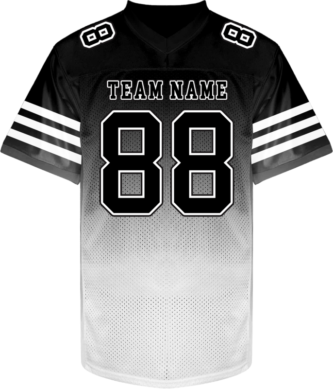 Personalized Football Jersey with Personalized Team Logo with Stitched Printed Team