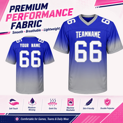 Custom Football Team Jersey with Team Name and Player Number Football Gift