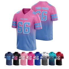 Breathable Custom American Football Jersey with Team Name and Player Number