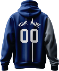 Classic Custom Printed Zip Up Hoodie for Fan Groups and Team Gift