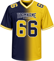 Custom Football Uniform with Custom Patch Logo Stitched Printed Name Number Logo
