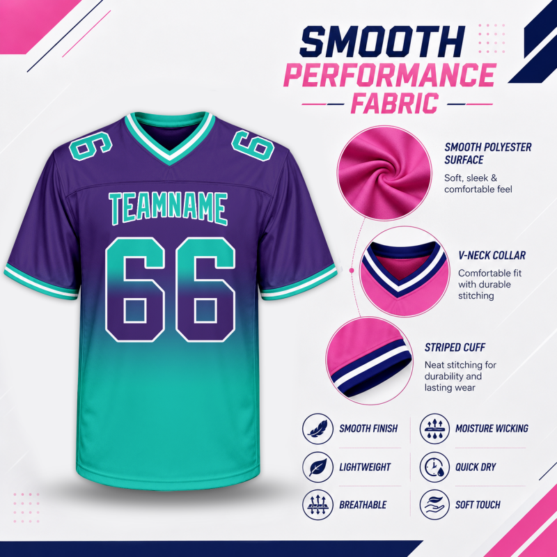 Custom Football Uniform with Full Custom Design for Competition Outfit
