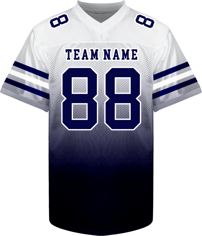 Stitched Printed Name Number Custom Youth Football Jersey for Opening Day Outfit
