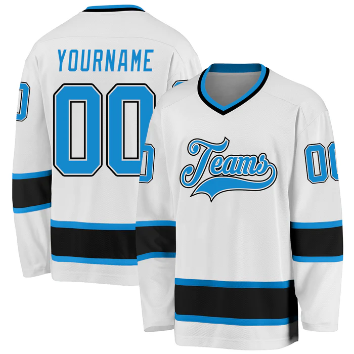 Custom Hockey Team Jersey with Player Name and Number Stitched Printed Name Number for Teams Players Fans Men Women Youth Kids