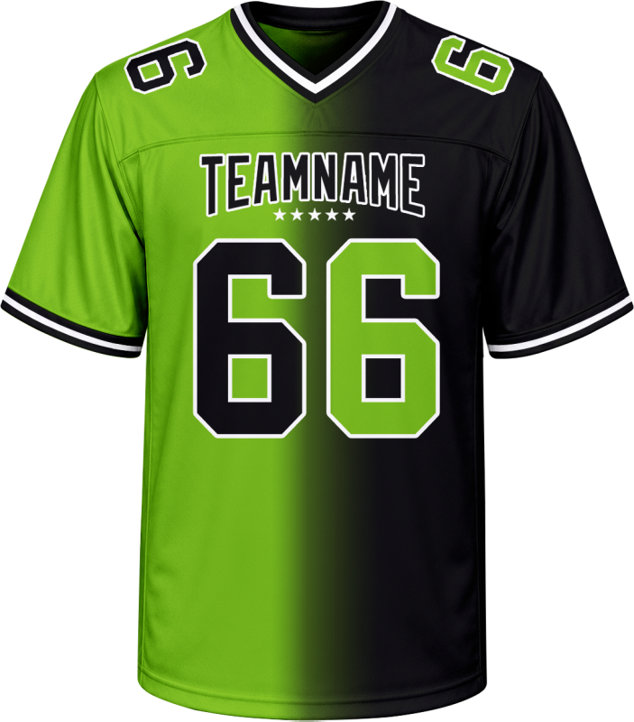 Custom Football Fan Jersey Stitched Printed Name Number Logo for Sports Clubs